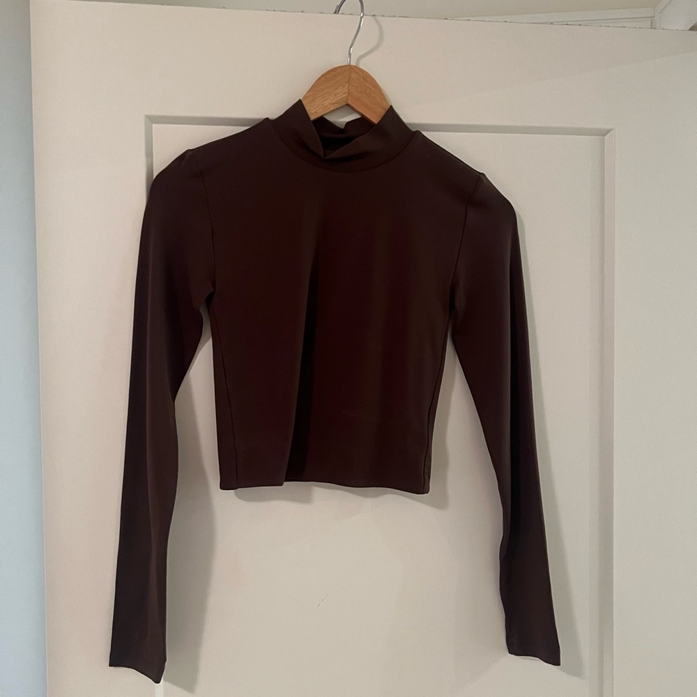 Aritzia Babaton Contour Mockneck Longsleeve